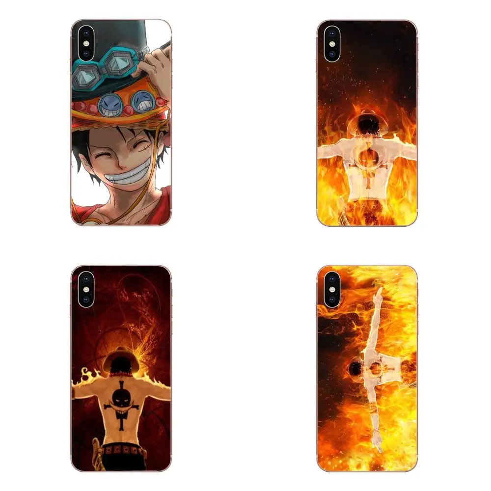 

One Piece Portgas D. Ace Soft Fashion Cell Case For Xiaomi Redmi Mi 4 7A 9T K20 CC9 CC9e Note 7 9 Y3 SE Pro Prime Go Play