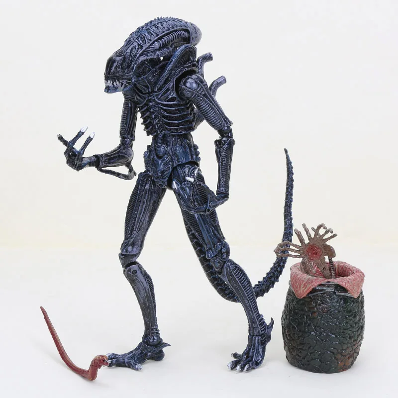 4 шт./компл. инопланетянин NECA 1986 коллекция фильмов Черный, серый цвет Alien яйца Facehuggers Chestburster фигурка героя модель игрушка кукла