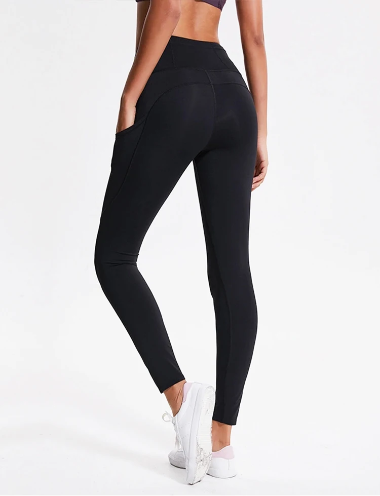 

Yoga Pants with Side Pocket Sexy Girls Tights Leggings Push Up Small Order Workout Clothing Sports Trousers