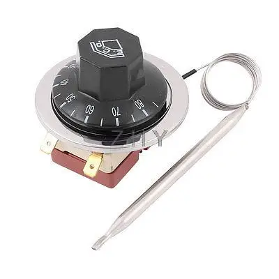 

NC Adjustable Temperature Control Switch Thermostat 30-85 Degree Celsius