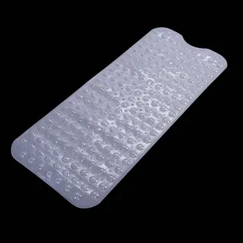 

Bathtub Antiskid Mat Bathroom Non-slip Pat Transparent Large Decoration White Plastic Anti-bacterial Cushion