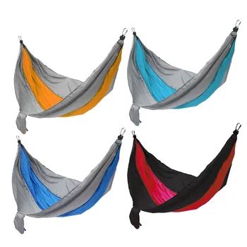 

Portable Camping Parachute Hammock Survival Garden Outdoor Furniture Leisure Sleeping Hamaca Travel Double Hanging Bed