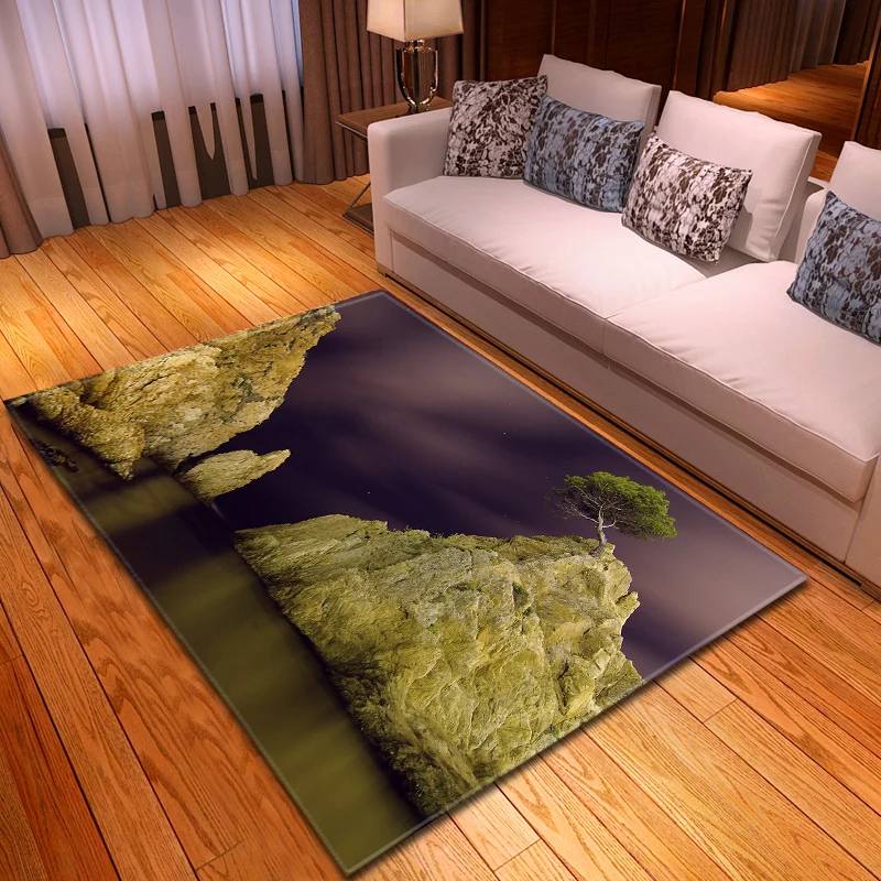 Нордические 3D коврики для птиц вечерние декоративные детские комнаты игровой коврик для ползающего ребенка фланелевые игровые коврики ковер для гостиной