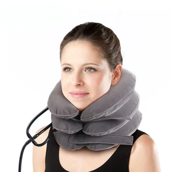

1 Pcs/3 Layers Cervical Traction Collar Neck Massage Device Support Brace Posture Corrector Pain Relief Tool Neck Stretcher