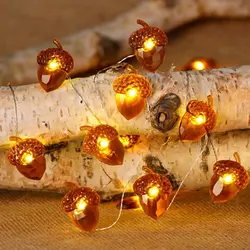 СВЕТОДИОДНЫЙ световой конус из сосны светится в темноте Рождественские огни конусная струна для рождественской елки и украшения дома