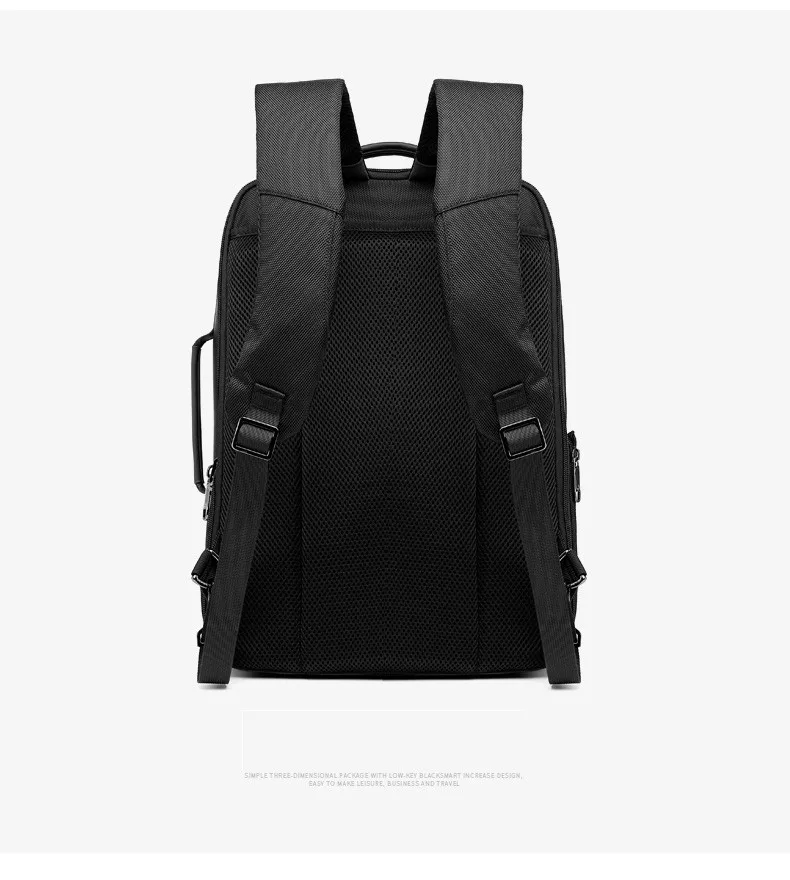 BISON Большой Вместительный мужской рюкзак с зарядкой через usb, Многофункциональный Водонепроницаемый рюкзак 17 дюймов, рюкзак для ноутбука N2973