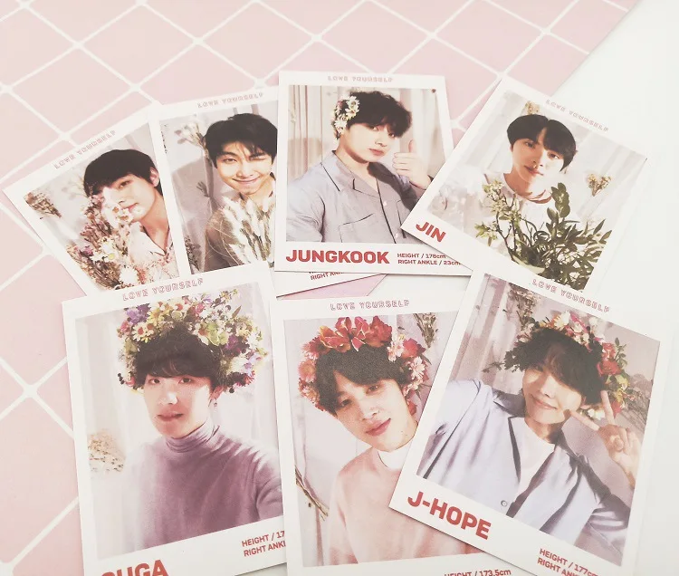 KPOP Bangtan Япония альбом Smallcards случайная коллекция карт V Suga Jimin Jk фото карты плакат HDPhotocard