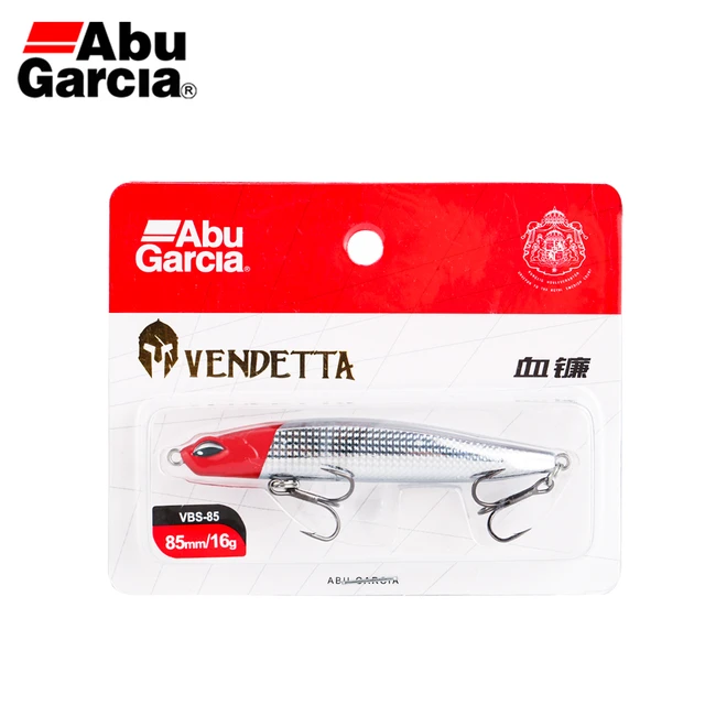 Abu Garcia VENDETTA VBS VSS Fishing Lure 10g 12g 16g 70mm 80mm 85mm Hard  Baits With Sharp Hooks