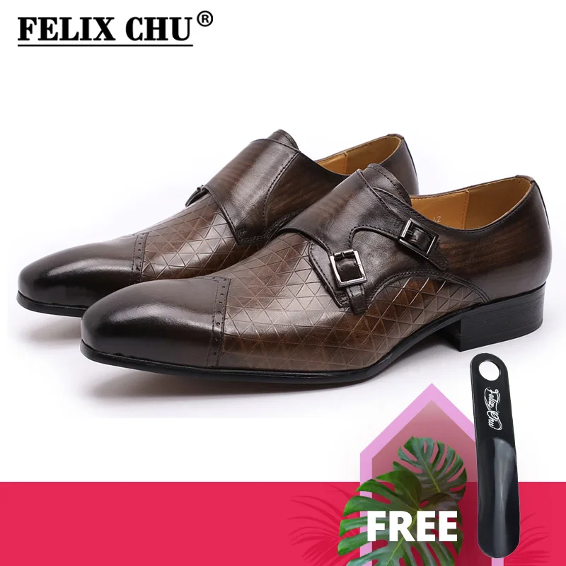 double buckle dress shoes