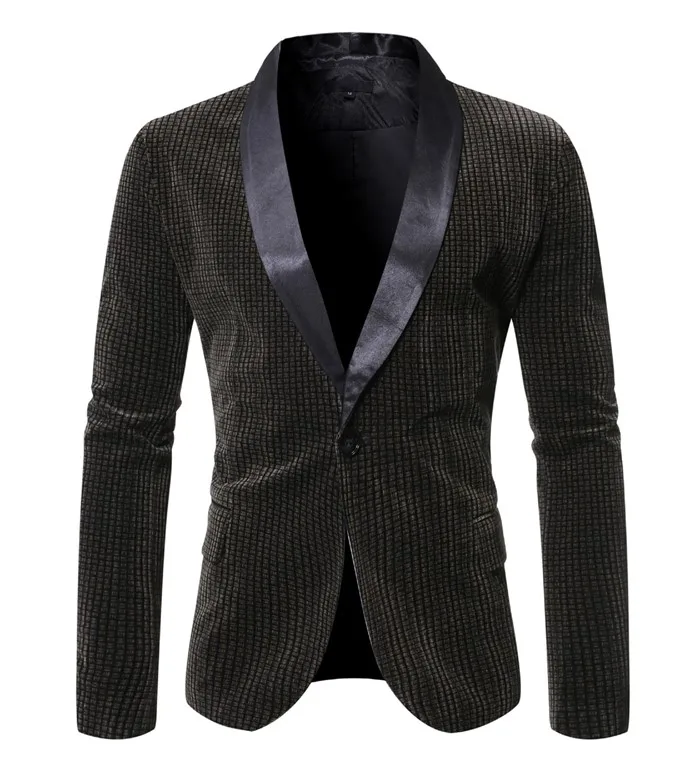 CYSINCOS Весна Зима деловой мужской блейзер мужской повседневный костюм пиджаки Высокое качество Мужская официальная куртка пальто популярный дизайн