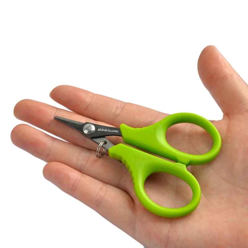 

Small Lightweight Portable Fishing Scissors Stainless Steel Fishing Line Cutter Cutting Fishing Lures Fishing Tools 2020 New
