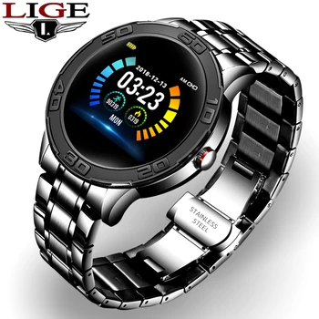 

LIGE Smart Watch Men IP68 Waterproof Sport Watch Call reminder Fitness tracker Heart Rate Smartwatch For Huawei Xiaomi IOS Phone