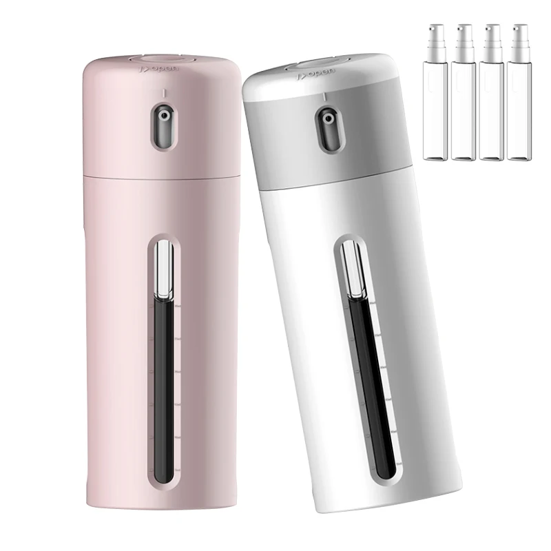 Portable Soap Bottle 4 In 1 Shampoo Shower Gel Lotion Dispenser Travel Refillable Sub-bottle