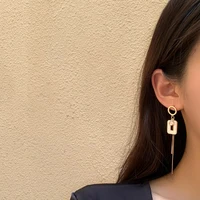 Mihan 925 Silver Needle Fashion Statement Earrings 2