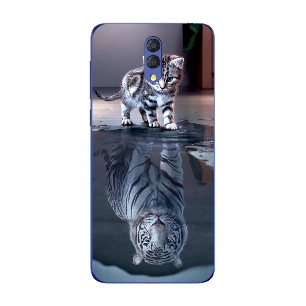 44 GUCOON силиконовый чехол для Alcatel 3L 5039D 5,94 дюймов Чехол Мягкий ТПУ защитный чехол на заднюю панель телефона бампер оболочка - Цвет: 44