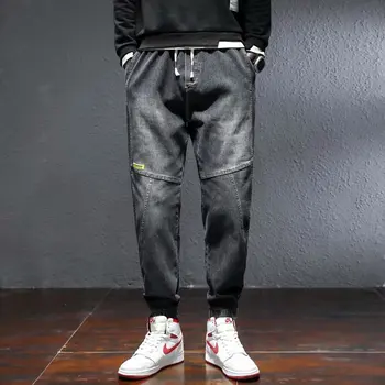 High Quality Fashion Men's Cargo Pants Hip Hop Trend Streetwear Jogging Pants Men  7