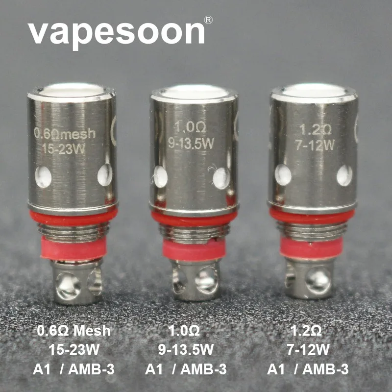 50 шт. артерия PAL 2 катушки с 0.6ohm сетчатая катушка 1.0ohm 1.2ohm Обычная катушка для PAL 2 Pod Kit PAL II кольцевая головка атомайзера Core