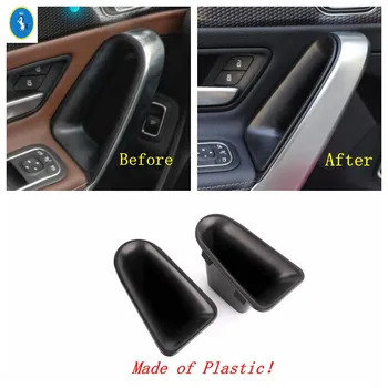 

Yimaautotrims Door Storage Box Armrest Container Box Case Cover Kit Trim Fit For Mercedes Benz A Class W177 A200 A220 2019 2020