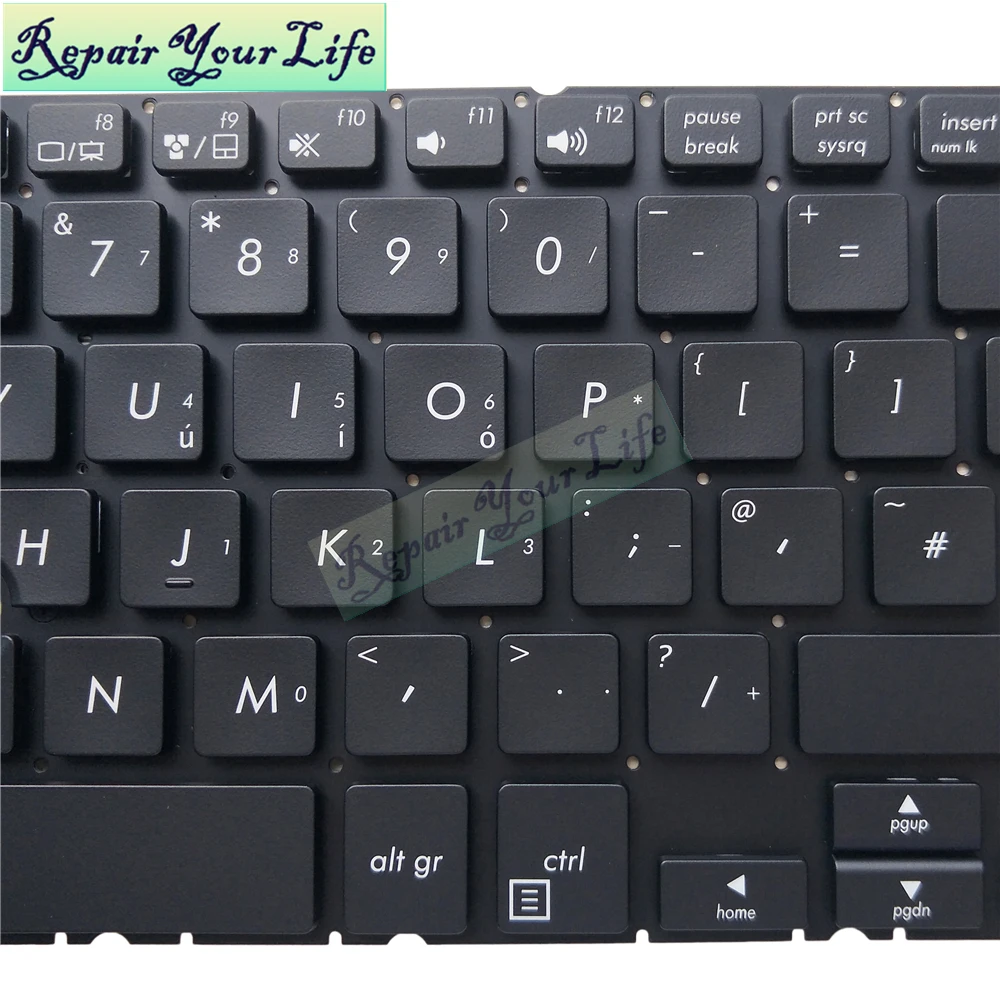 Клавиатура для ноутбука Asus Pro Advanced BU201 BU403UA BU403 UK Клавиатура с подсветкой черная новая 0KNX0-2600UK00 MP-14B56GBJ5282