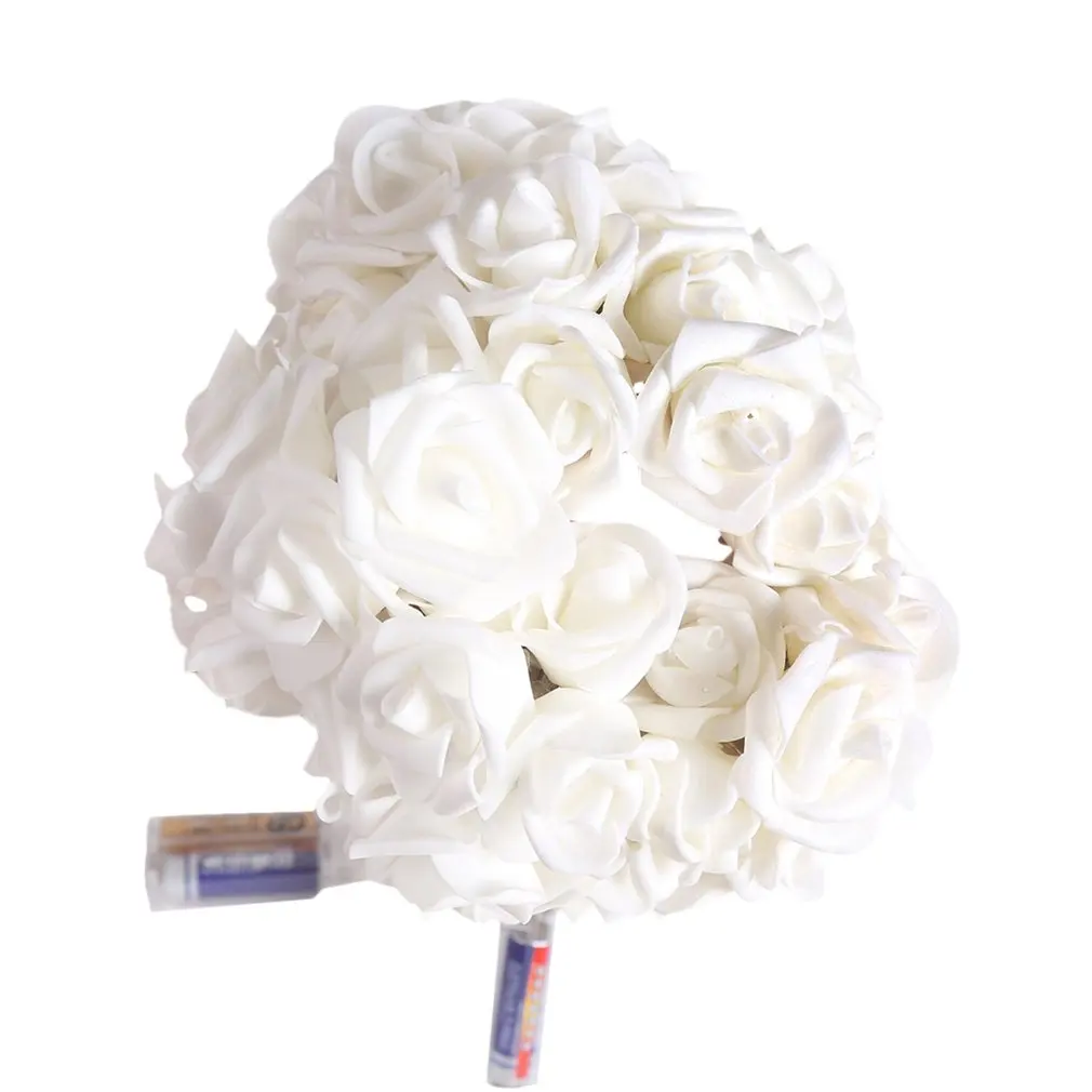 1 2 м приталенный смокинг брендовый модный белый свадебный розы светодиодные