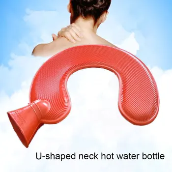 

Hot Water Bottle Heat Preservation Rubber Keep Warm Hand Feet Relieve Pain Neck Leak Proof Practical U Shape Portable Outdoor
