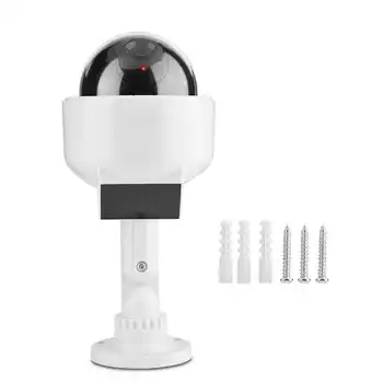 

Dummy Camera Indoor & Outdoor Realistic Dome Shape Solar Security Camera for Home/ Warehouse Hot