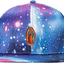 Рождения Девы Марии Бейсбол звездное небо кепки унисекс папа Регулируемая галактика шляпа синий