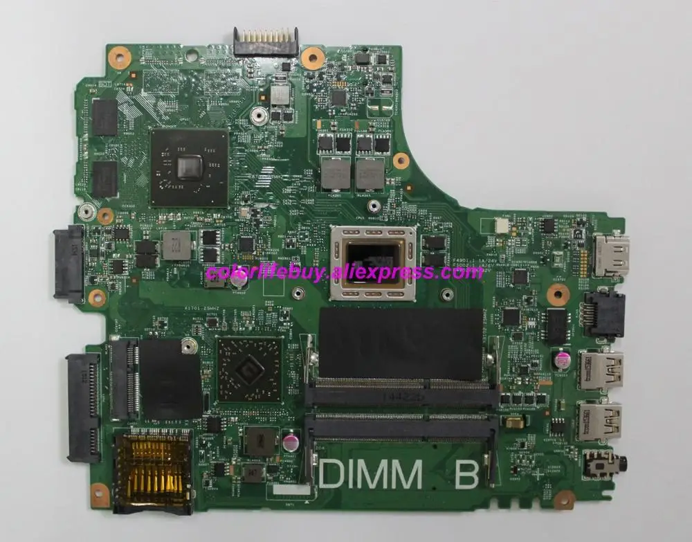

Genuine 616FF 0616FF CN-0616FF 12213-1 DNE40 PWB: F77G4 A8-5545M Laptop Motherboard for Dell Inspiron M431R 5435 Notebook PC