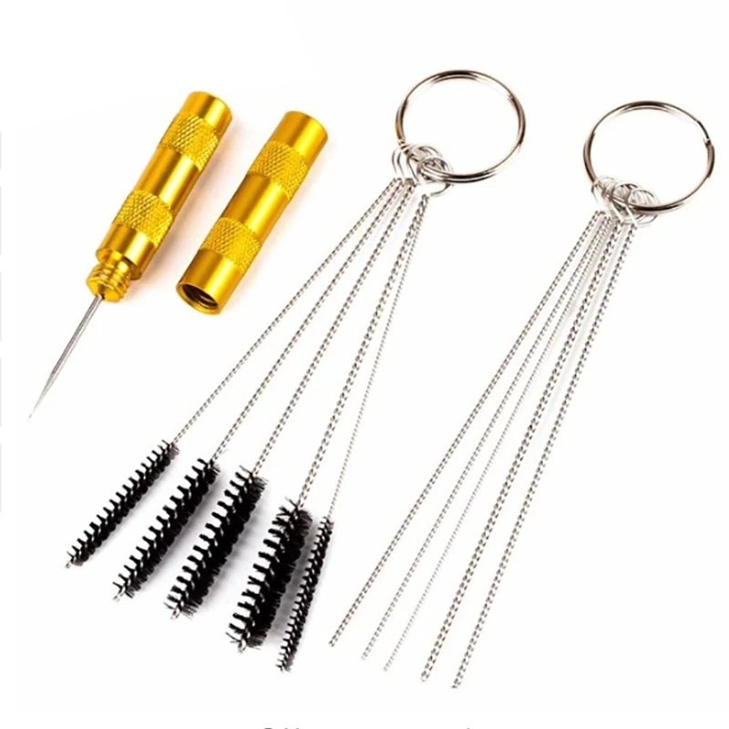 New 7Cc 0.3 Nozzles Airbrush With 11Pcs Set Cleaning Accessories Cake Decorating Brushes For Manicure Air Brush