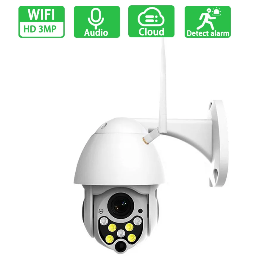 

1080P HD PTZ IP Camera WIFI Outdoor Dome Wireless Network CCTV Surveillance Home Security Camera Night Vision Zoom IR Camera