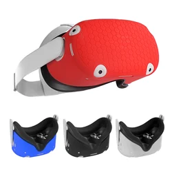 Housse de Protection en Silicone Coque Pour Oculus Quest 2 VR Casque Tête Couverture Anti rayures Pour Oculus Quest 2 Accessoires VR 