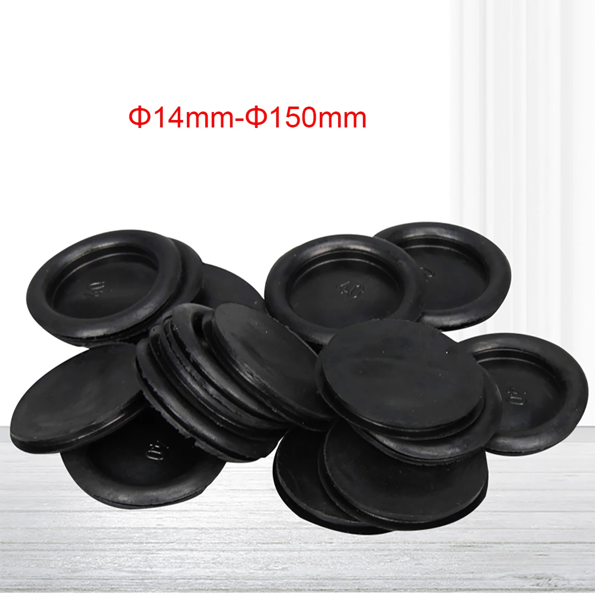 14 Mm-150 Mm 블랭킹 그로밋 고무 그로밋 폐쇄형 그로밋 블라인드 플러그 마개 배포 상자 플러그 구멍 라인 와셔