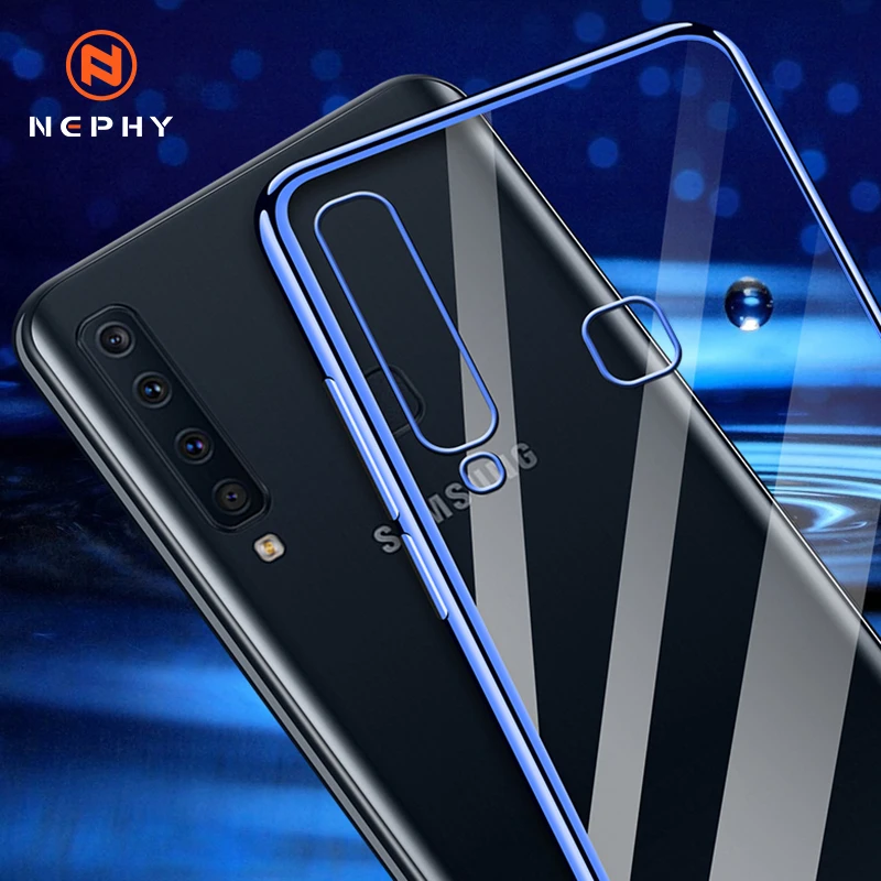Силиконовый прозрачный чехол для телефона samsung Galaxy A10 A20E A30 A40 A50 A60 A70 A80 S8 S9 S10 плюс