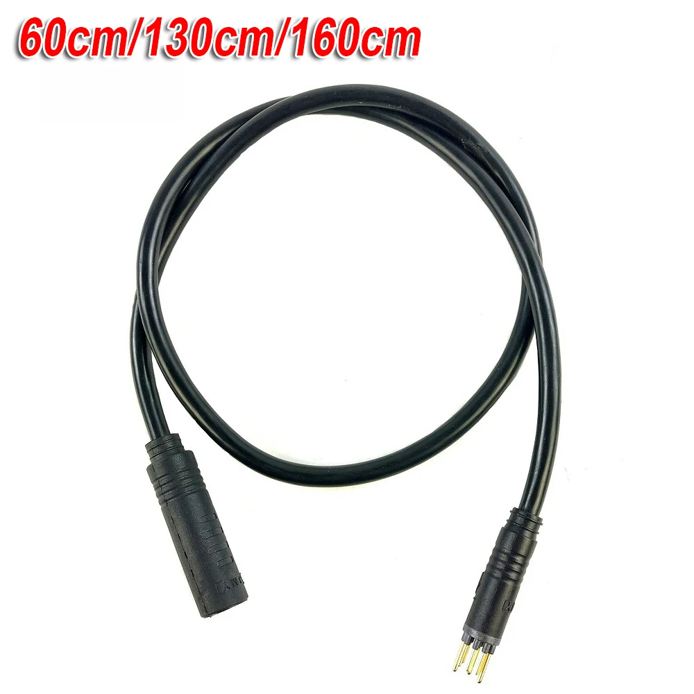 EBike Motor Extension Cable Connector Female To Male 60/130/160cm 9Pin