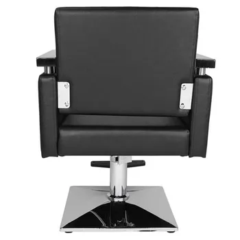 

Hair Beauty Equipment Hydraulic Barber Chair Modern Black Styling Salon Haircut