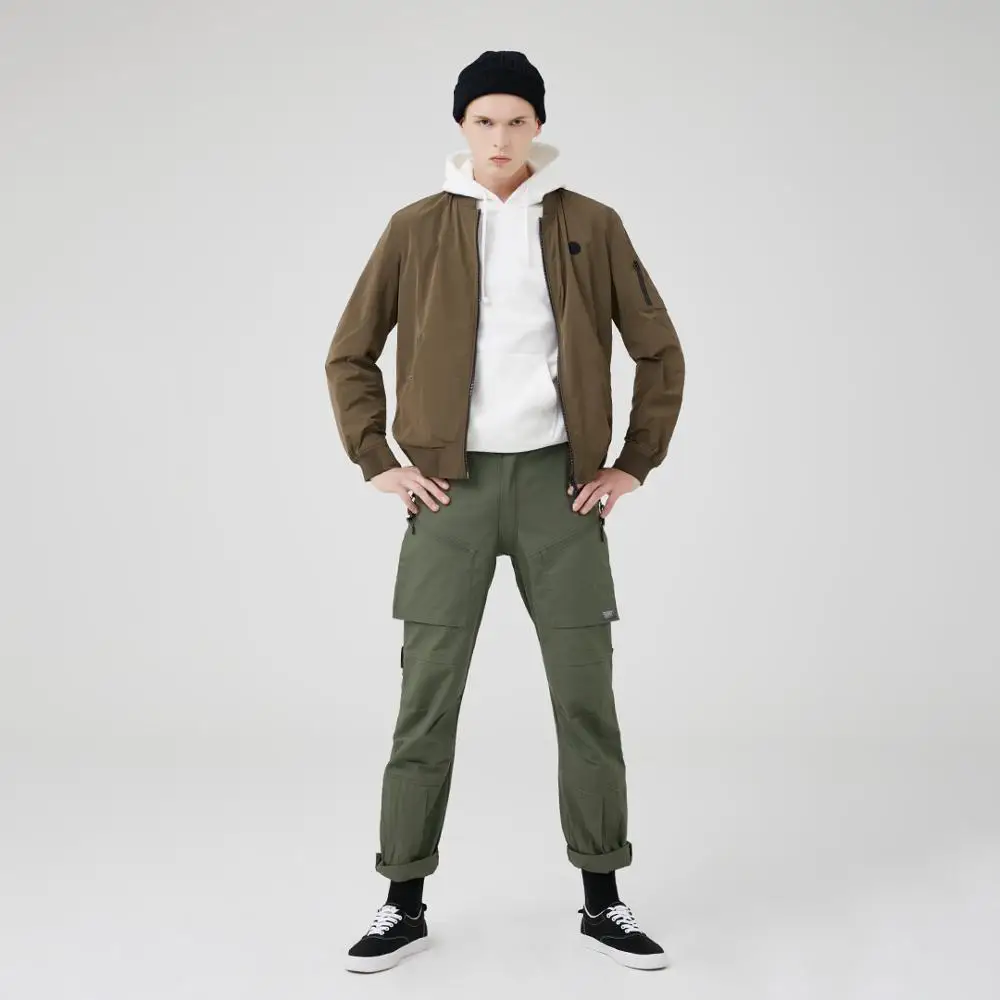 Original xiaomi mijia military wind tear-proof function trousers multi-pocket zipper men's sports t