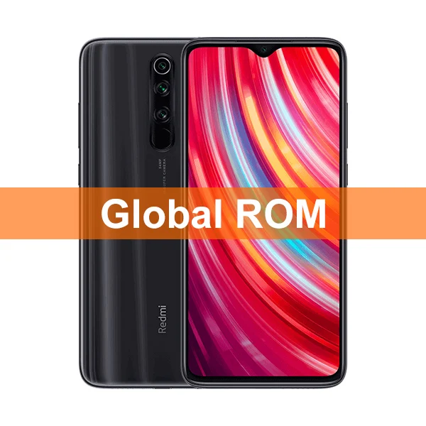 Смартфон Redmi Note 8 Pro с глобальной прошивкой, 8 ГБ ОЗУ, 128 Гб ПЗУ, 64 мп, четыре камеры, MTK Helio G90T, FHD экран 6,53 дюйма, 4500 мА/ч, 18 Вт, QC3.0, NFC - Цвет: Global ROM Gray