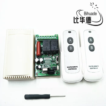 

433Mhz Remote Controls 2 channel rf wireless remote control relay switch 220V 433mhz Relay Module Learning Code 1527