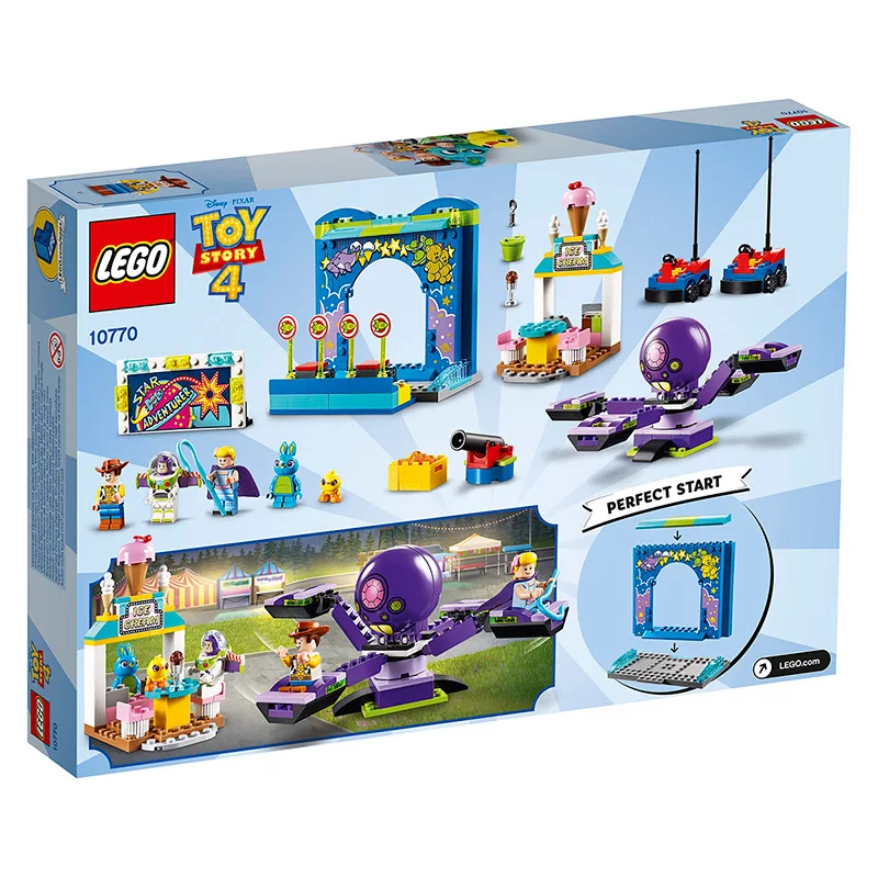 

April New Products Lego LEGO 10770 Small Building Division Series Buzz Lightyear And Woody Carnival