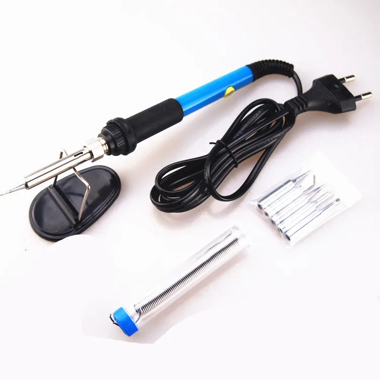 

8 Pieces Electric Soldering Iron Suit 110V 220 V Thermostat Electric Iron 60W Electric Iron Set AliExpress Hot Selling