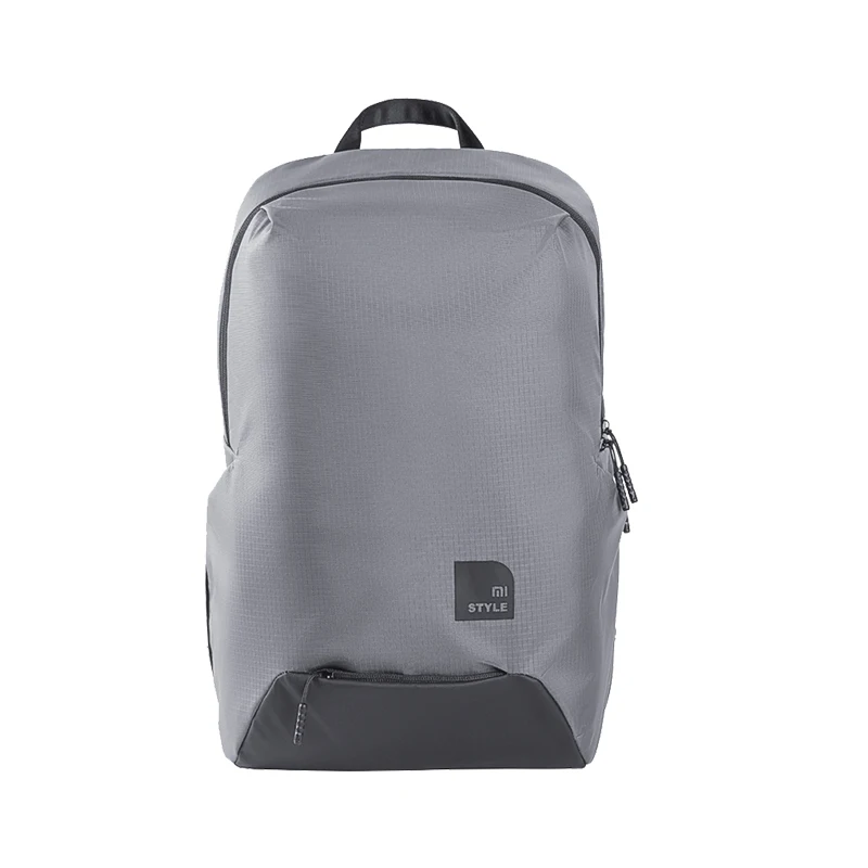 Спортивный рюкзак Xiaomi для отдыха, 23л, рюкзак 4 уровня, водонепроницаемый, полиэстер, 15,6 дюймов, сумка для ноутбука для мужчин, женщин, студентов - Цвет: Gary
