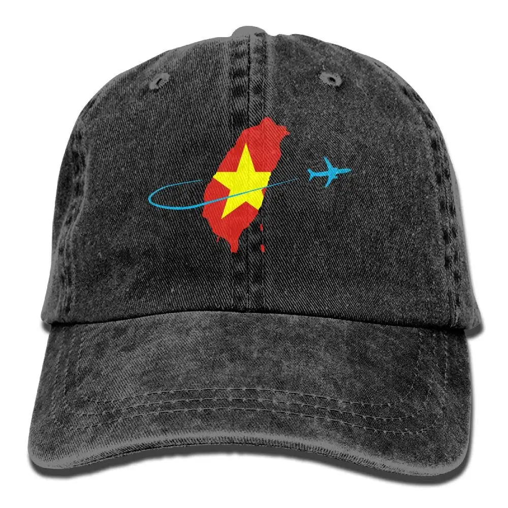 TSDFCVietnam флаг с самолета унисекс бейсбольная кепка хлопок деним регулируемый, для спорта на открытом воздухе Кепка для мужчин и женщин