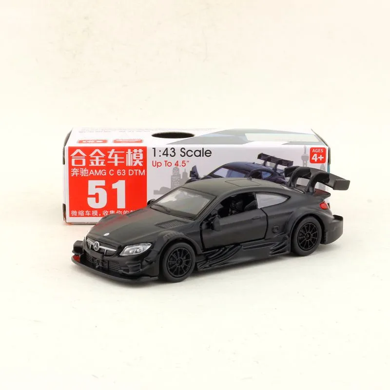 

1:43 Scale Benz-AMG C63 DTM Alloy Pull-back car Diecast Metal Model Car For Collection Friend Children Gift