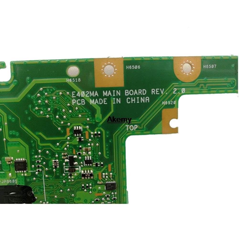 E502MA материнская плата для ноутбука ASUS подходит для 1" ноутбуков E502MA E502M Mianboard W/(N2840 cpu+ 2GB ram+ 32G SSD) ТЕСТ ОК