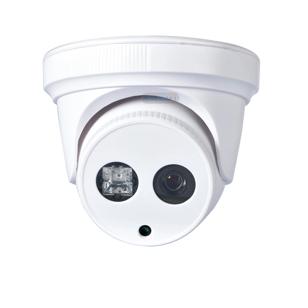5MP IP видео наблюдение Onvif H.265 Белый пластиковый массив Крытый купольный Сеть PoE P2P