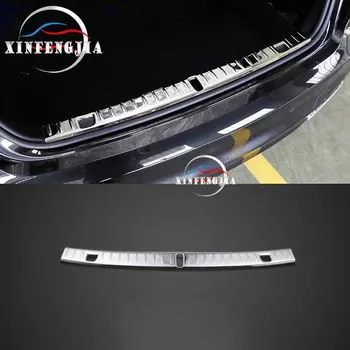 

For BMW 7 Series G11 G12 16-19 Steel Interior rear bumper Protector Pad Decorate Cover Trim Car trunk boot Protector Cover