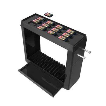 

HOT Multi-functional Disc Storage Tower 10 Games CD Holder Stand For Nintendo Switch