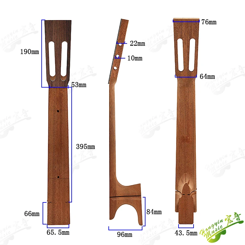 Baosity Guitar Neck Replacement Mahogany Neck Fingerboard for Spanish Style Classical Guitars DIY Luthier