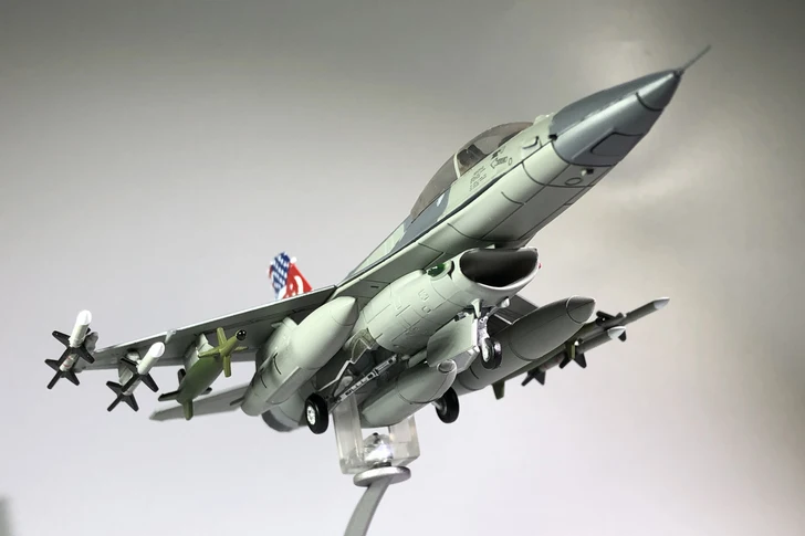 1: 72 1/72 масштаб Сингапур ВВС F-16D блок 52 истребитель литой металлический самолет Игрушечная модель самолета