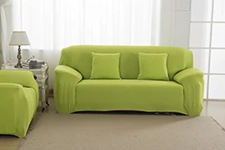Твердый эластичный чехол на диван плотный все включено стрейч сиденье диване Чехлы мебель для гостиной все банное полотенце чехол с защитой от соскальзывания - Цвет: Fruit Green